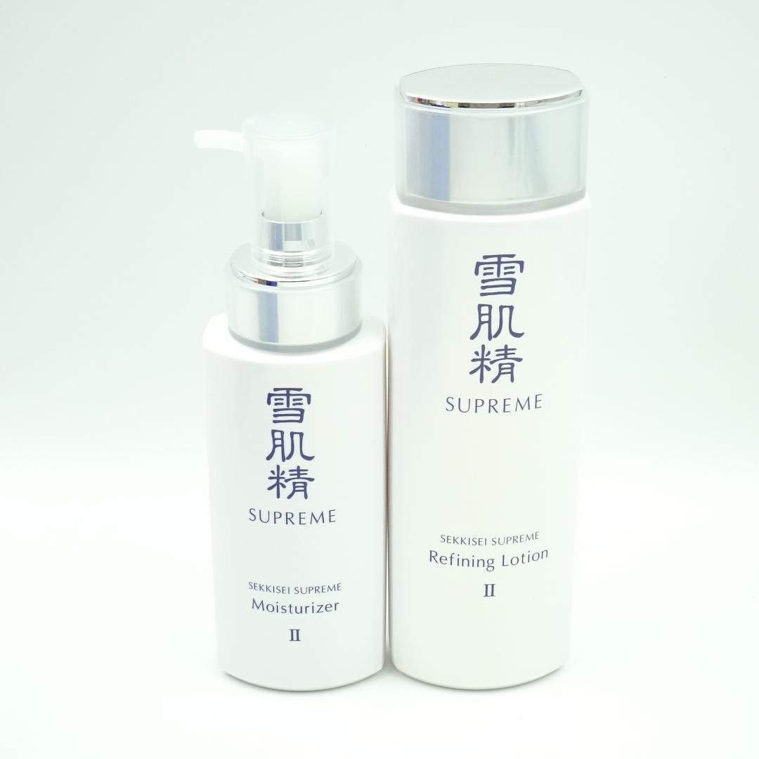 雪肌精　シュープレム　化粧水Ⅱ　230ml　&　乳液Ⅱ　140ml