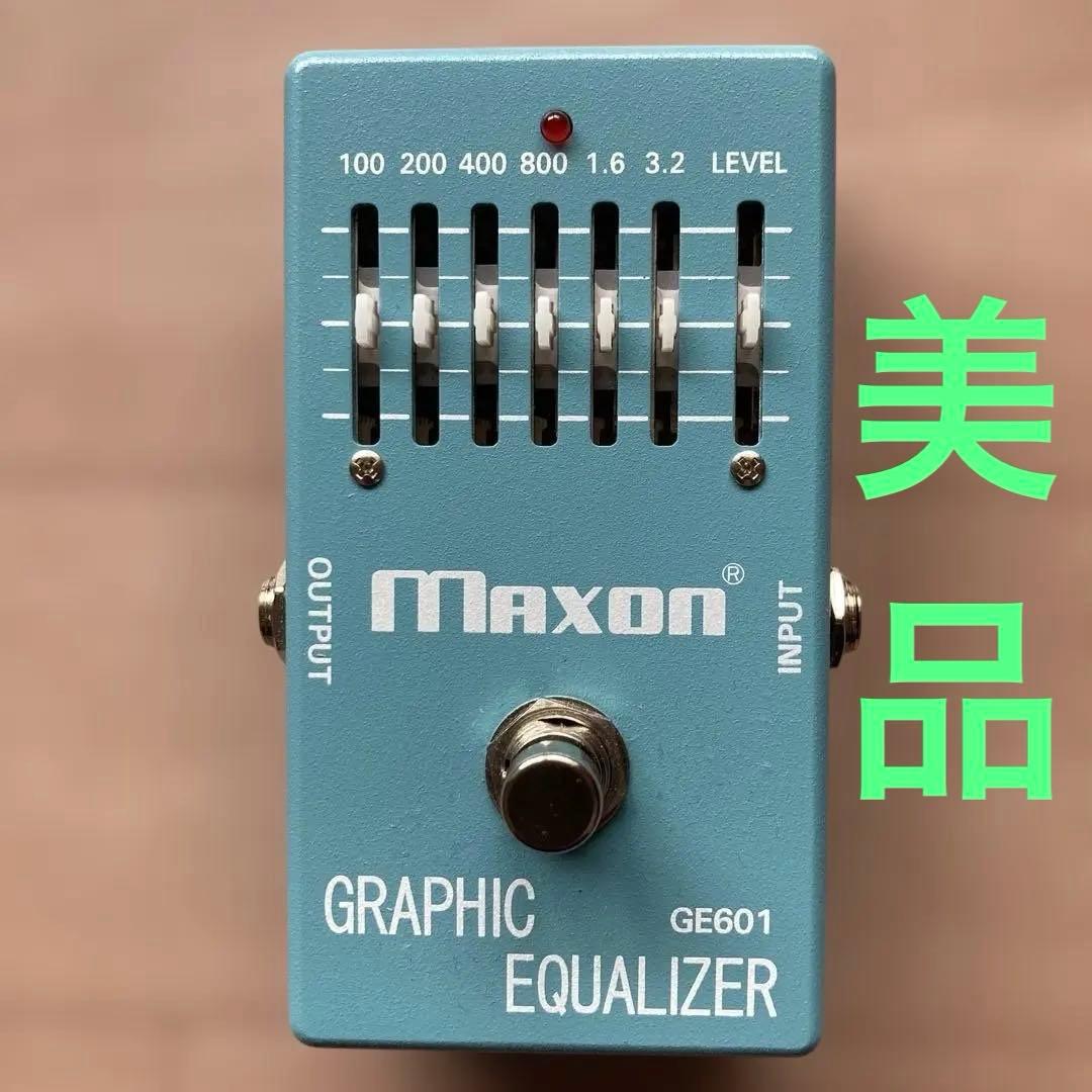 MAXON GE601 エフェクター　イコライザー　グラフィックイコライザー