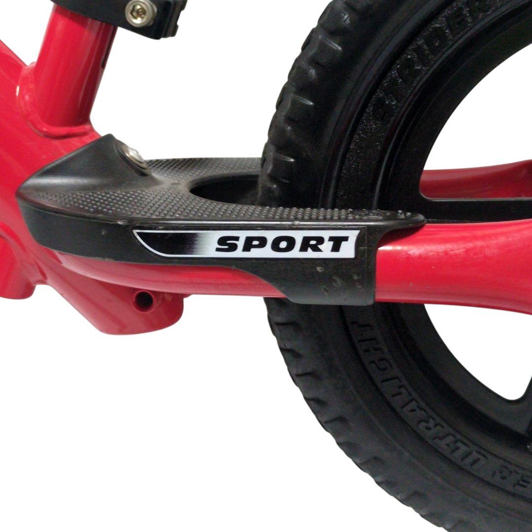 【極美品】STRIDER SPORT 12インチ バランスバイク 赤