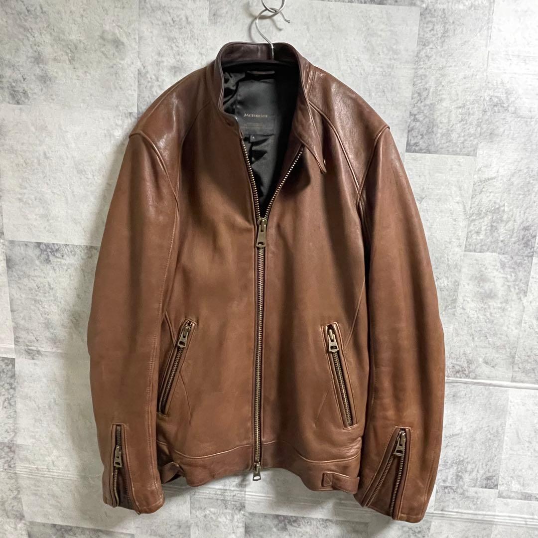 ジャックローズ　シングルライダースジャケット