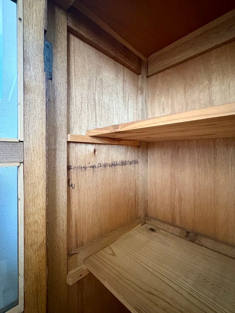 古家具　古道具　本棚　キャビネット