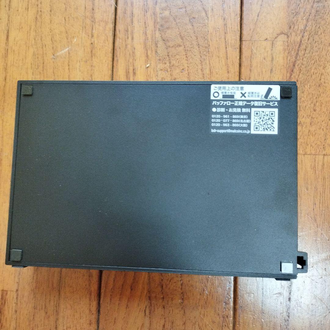 「未使用品に近い」BUFFALOハードディスク HD-EDS2U3-BE 2TB