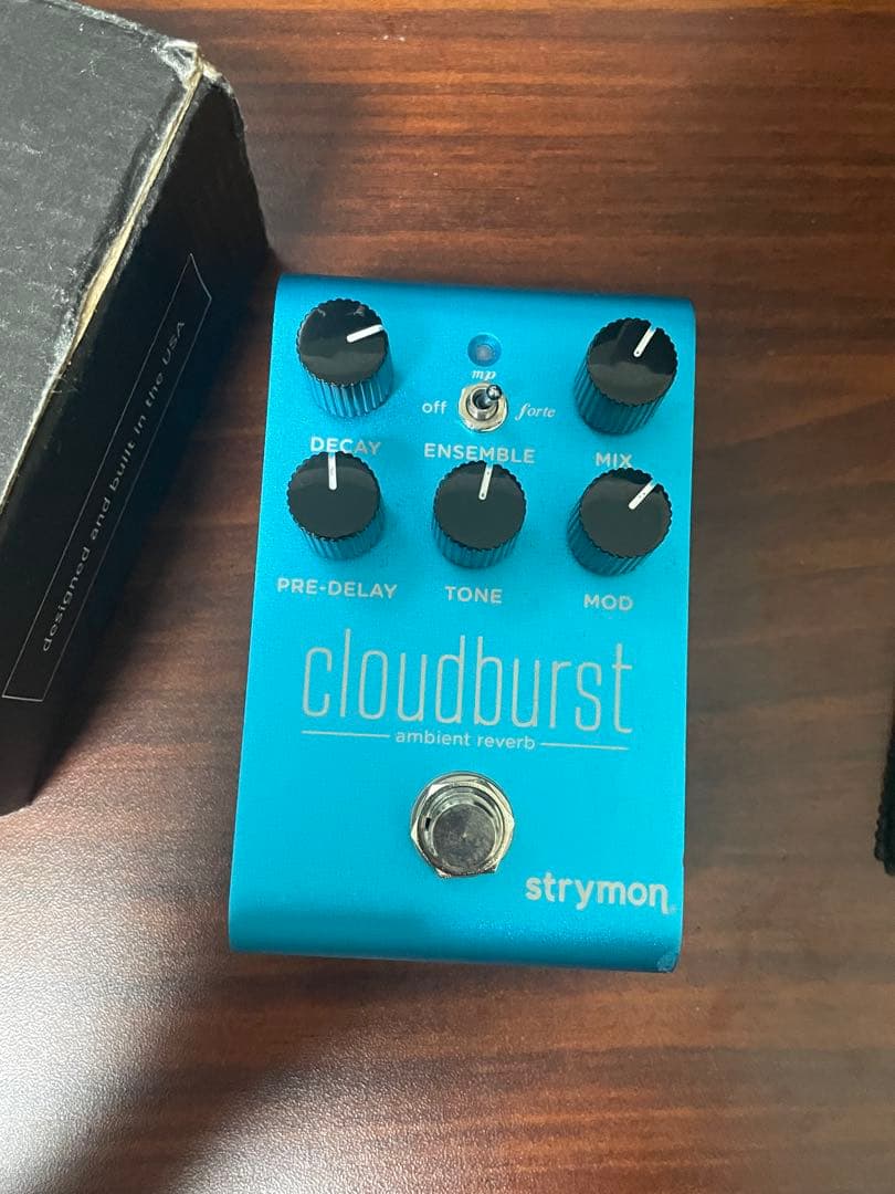 Strymon Cloudburst アンビエントリバーブ