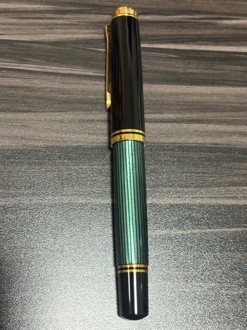 美品　Pelikan M1000 Green Stripe 万年筆　細字