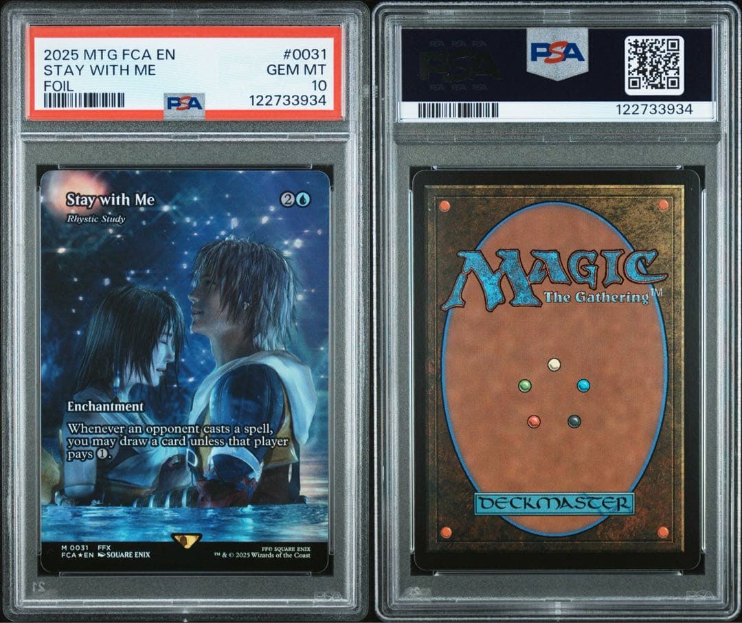 最後まで…/リスティックの研究 Foil 継承史PSA10 mtg 英語版　ff