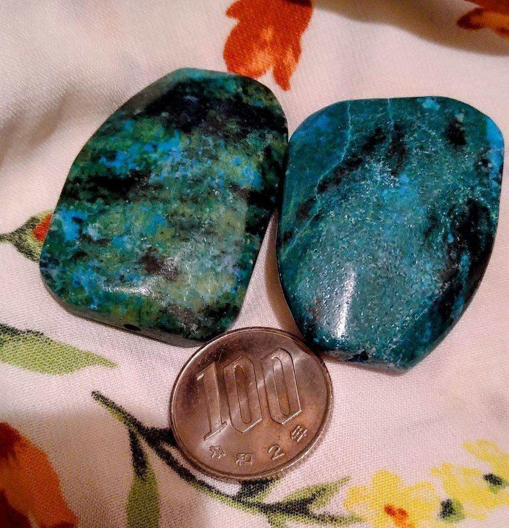 天然石 10個　アクアマリン タイガーアイ ソーザライト マラカイト サンゴ