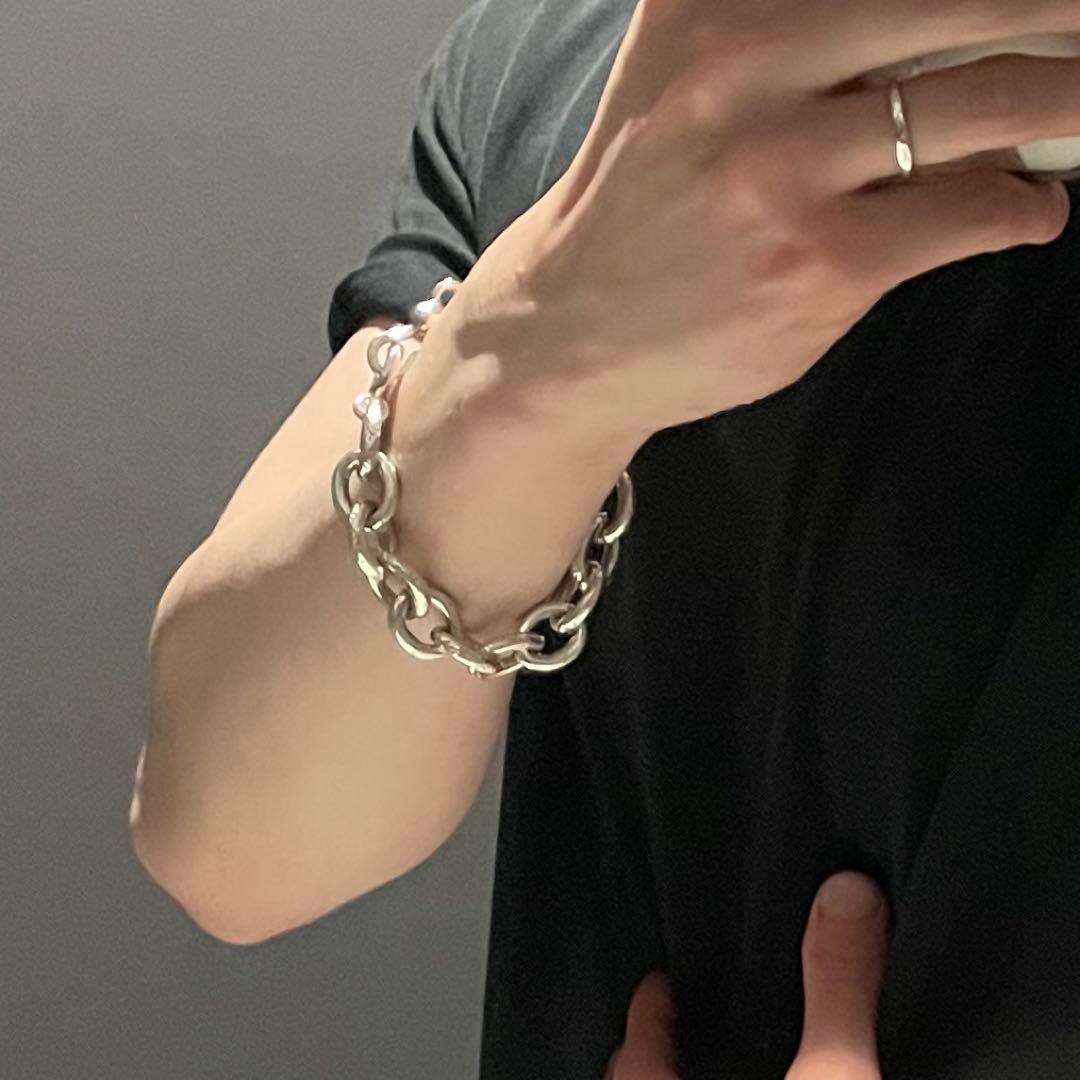 廃盤　超レア　ファーストアローズ　極太　唐草　チェーン　ブレスレット　唯一無二