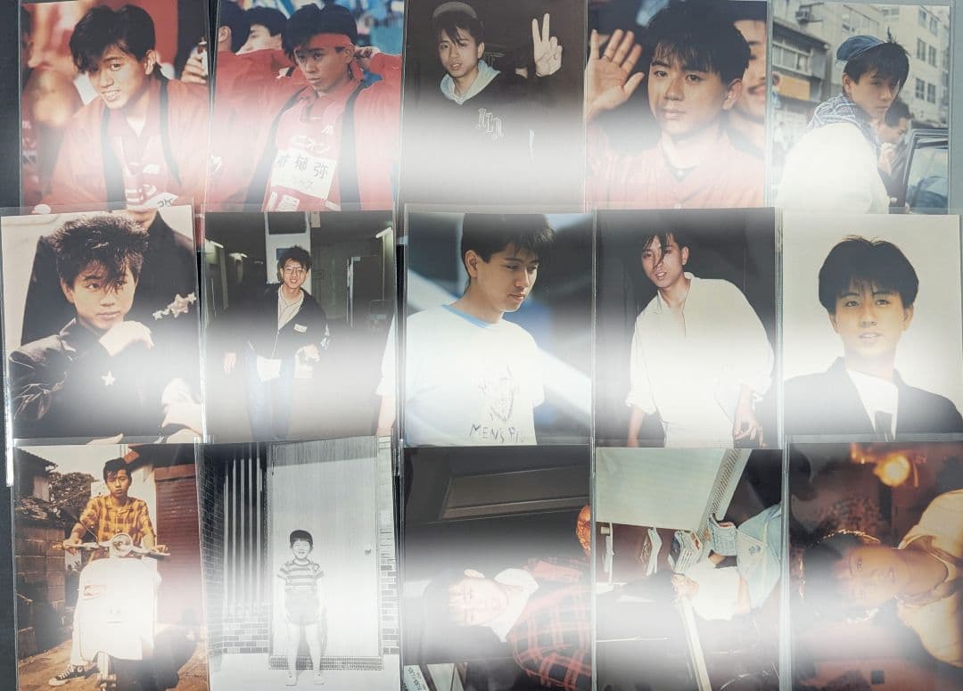 藤井フミヤ ガチャ生写真15枚セット