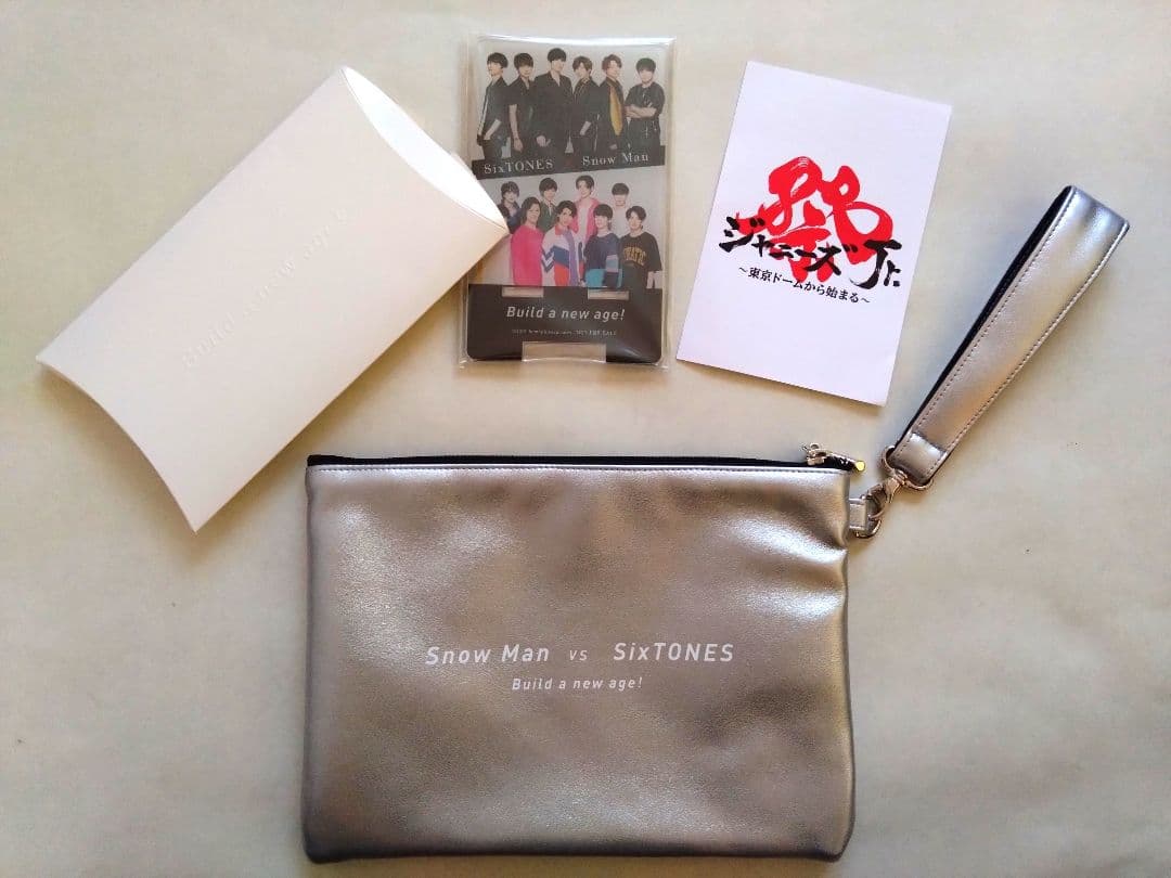 SixTONES☆Man 関係者配布非売品☆アクリルスタンド、ポーチ