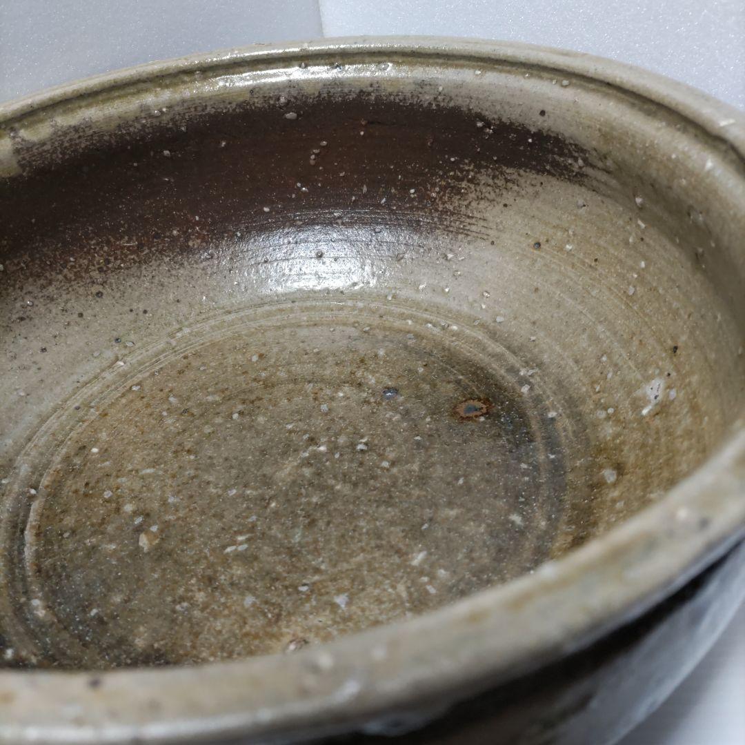 茶道具　平水指　彦四郎　信楽焼