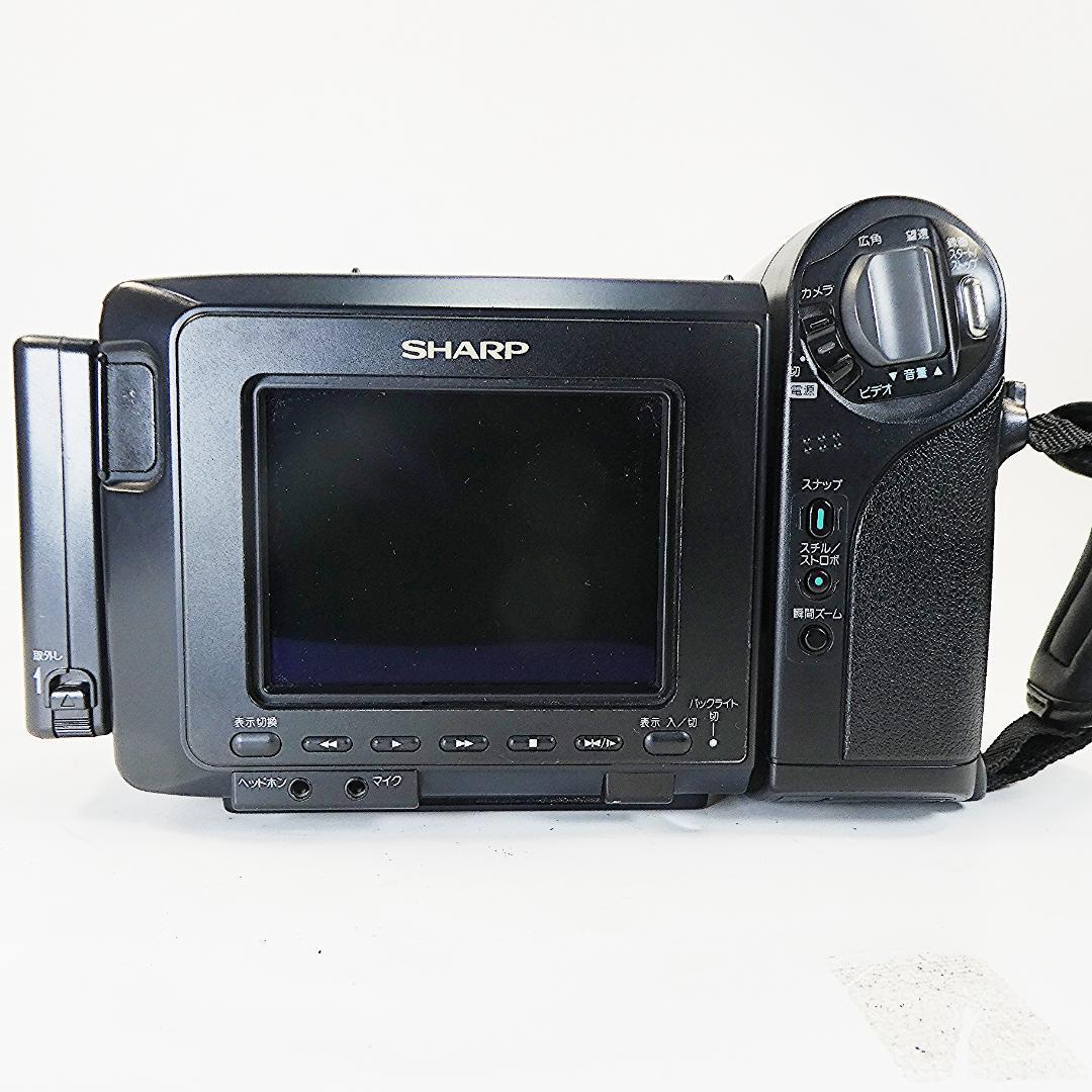 動動作良好 ビデオHi8 シャープ VL-HL15 8ミリビデオカメラDVD化に