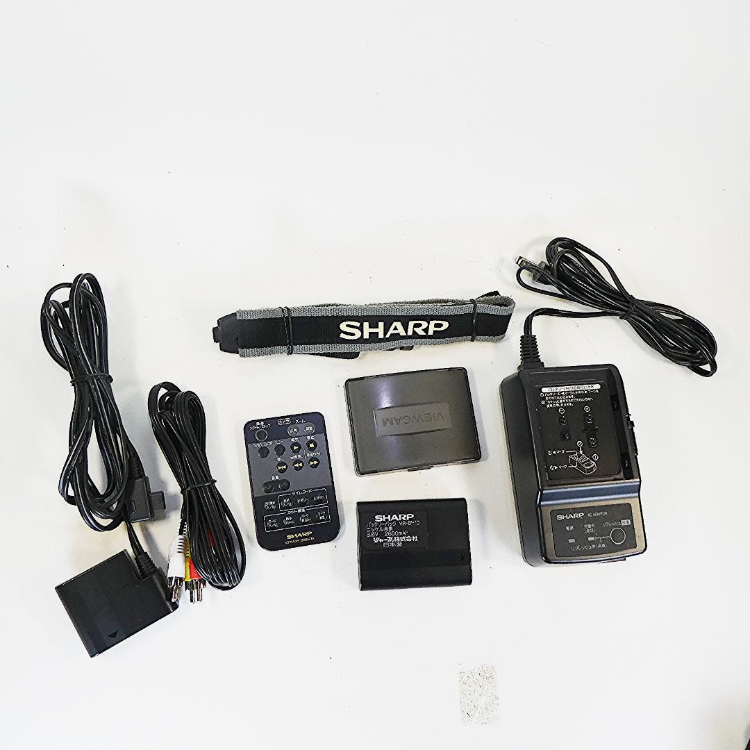 動動作良好 ビデオHi8 シャープ VL-HL15 8ミリビデオカメラDVD化に