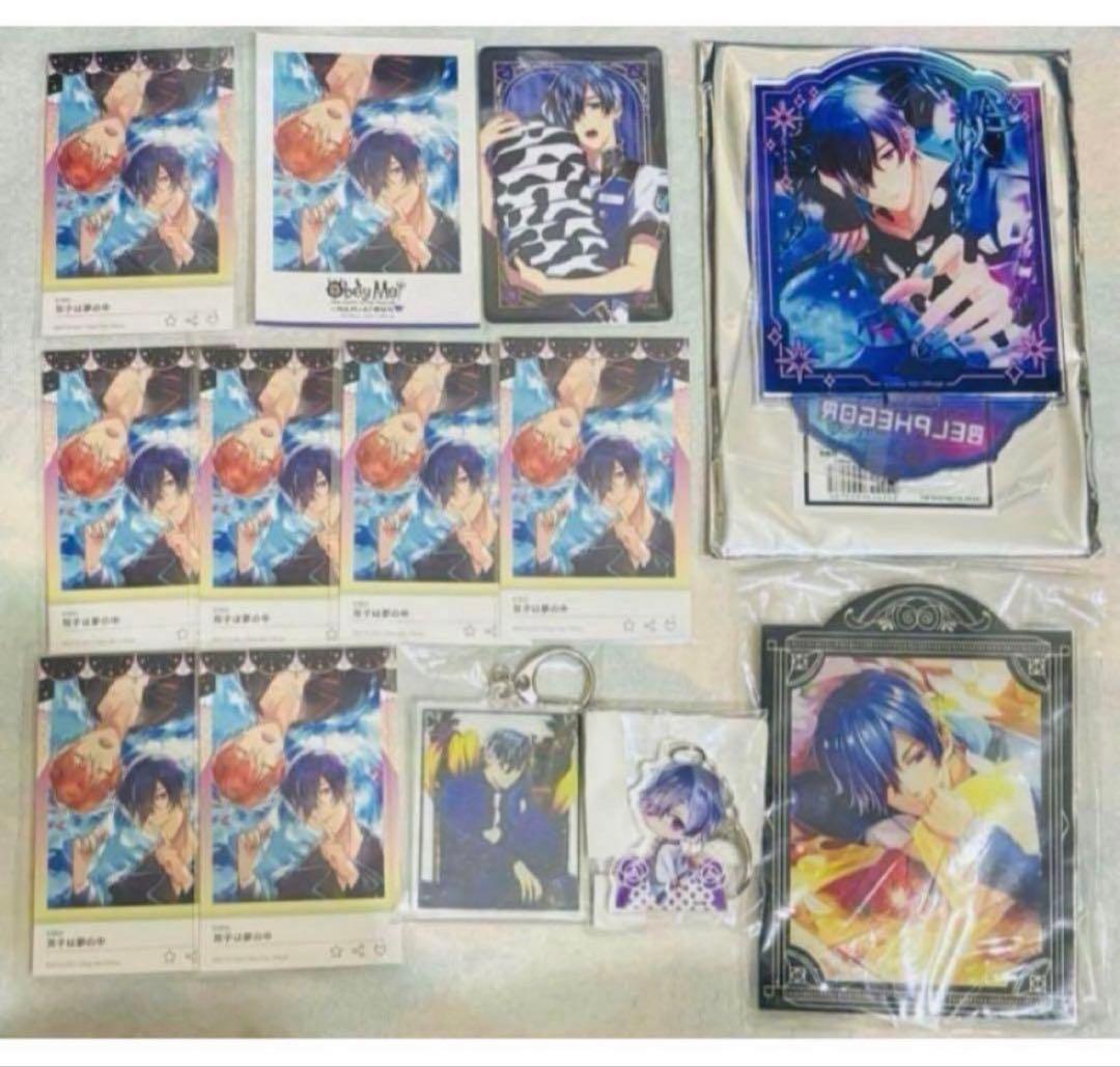 おべいみー　ベルフェゴール　ホロチェキ1枚　チェキ7枚　アクスタ2個　アクキー他