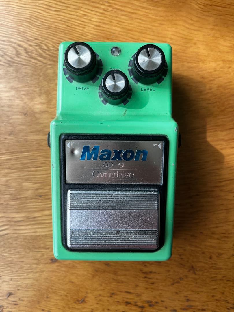 【ジャンク品】Maxon OD-9 (黒ラベル)JRC 2043DDの艶有