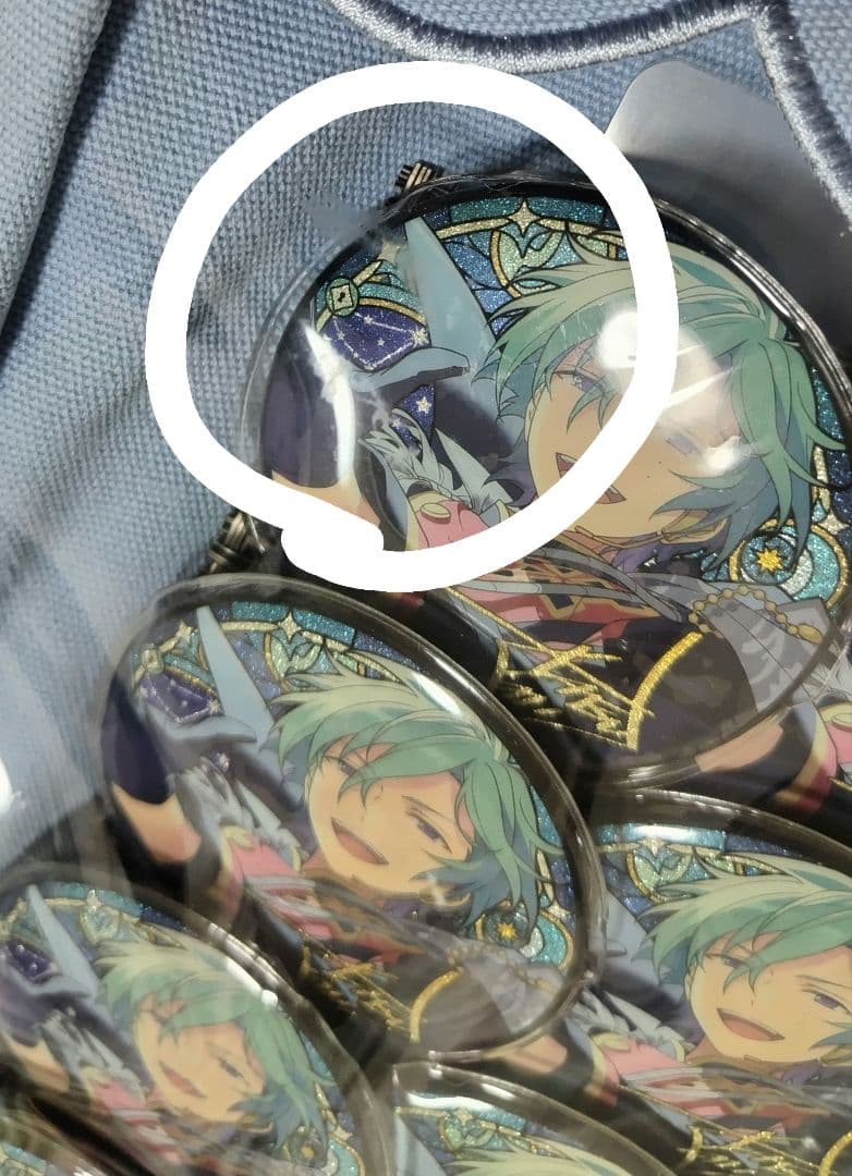 あんスタ　缶バッジ　風早巽　中国缶　痛バ