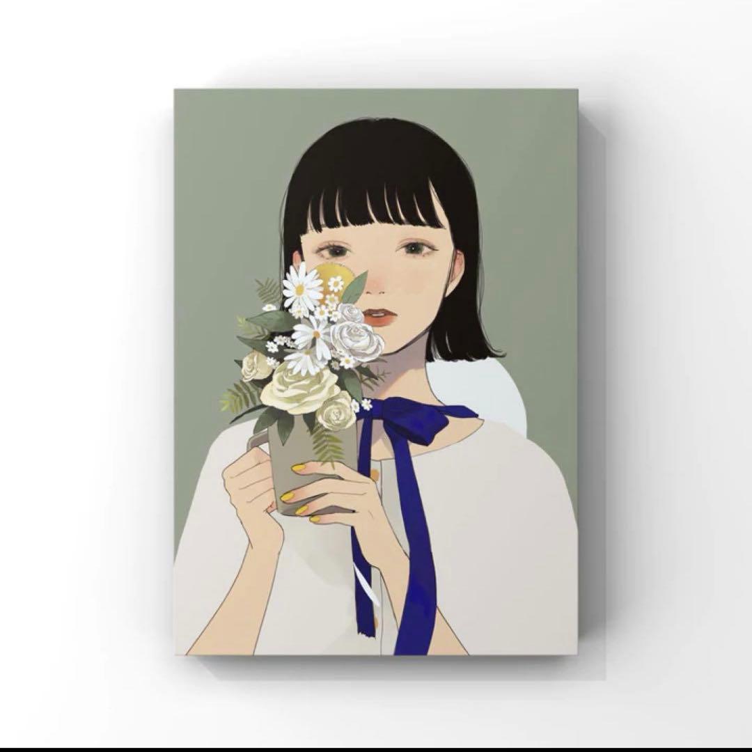 夏日」凪 キャンバスプリント サイン付き