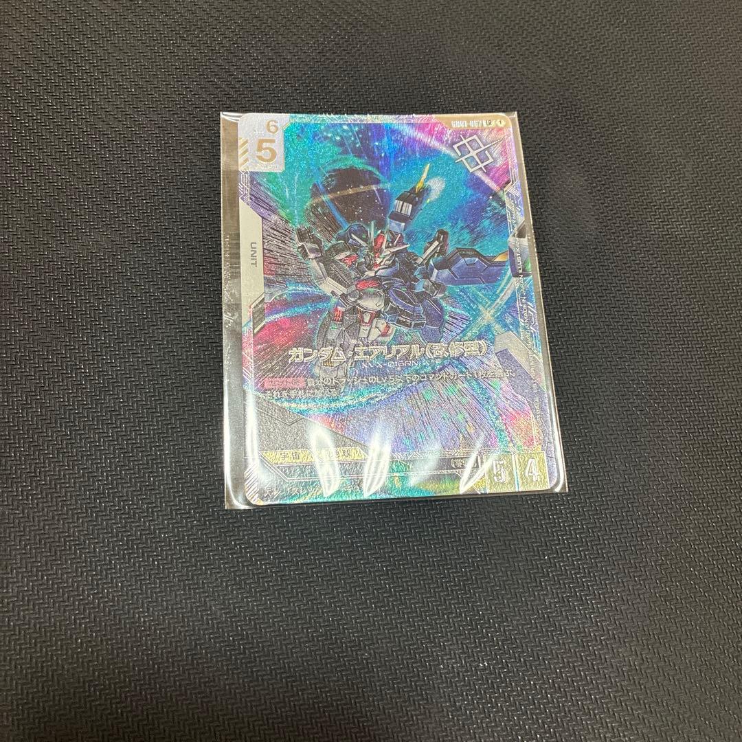 ガンダムカードゲーム　ガンダム・エアリアル(改修型)　ニュータイプチャレンジ