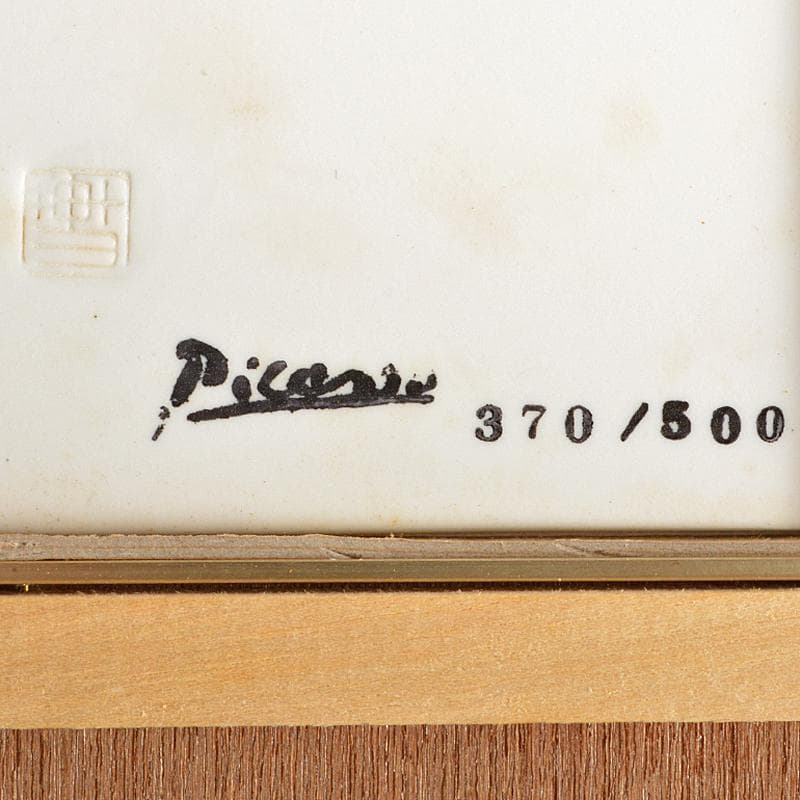 有田焼　陶板画　タイル画　リビングアート　パブロ・ピカソ　母と子　MR6722B