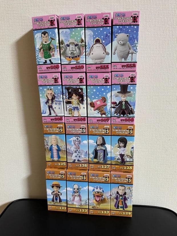 ワンピース　ワールドコレクタブルフィギュア Vol.13,15　セット