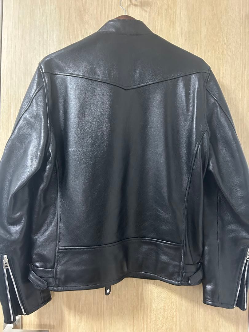 【極美品】Schott 70S シングル ライダース レザー ジャケット XL