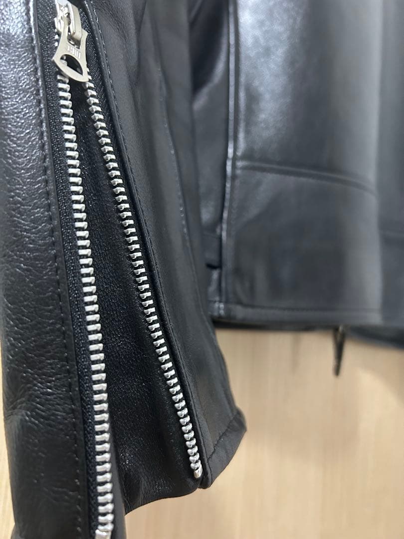 【極美品】Schott 70S シングル ライダース レザー ジャケット XL