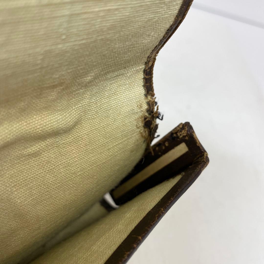 江戸時代　金唐草　銀細工金具　財布　タサオ　東さ8-0104☆2F