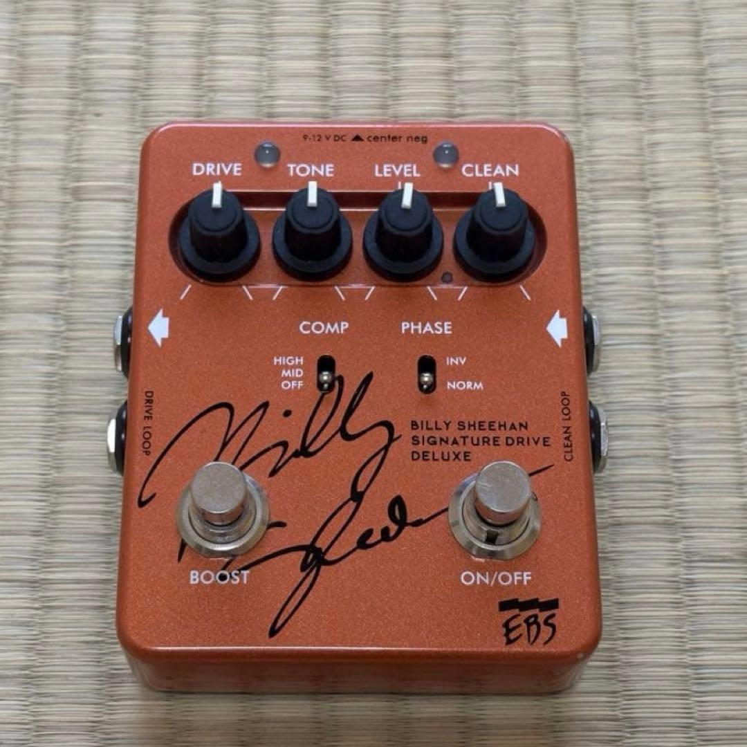 【廃盤】EBS ビリーシーン シグネチャー ドライブデラックス