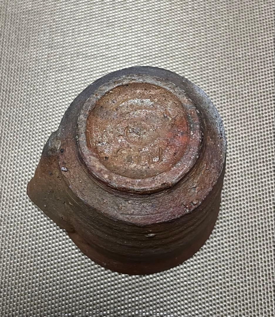 備前焼　茶道具　茶釜　急須　(No.73)