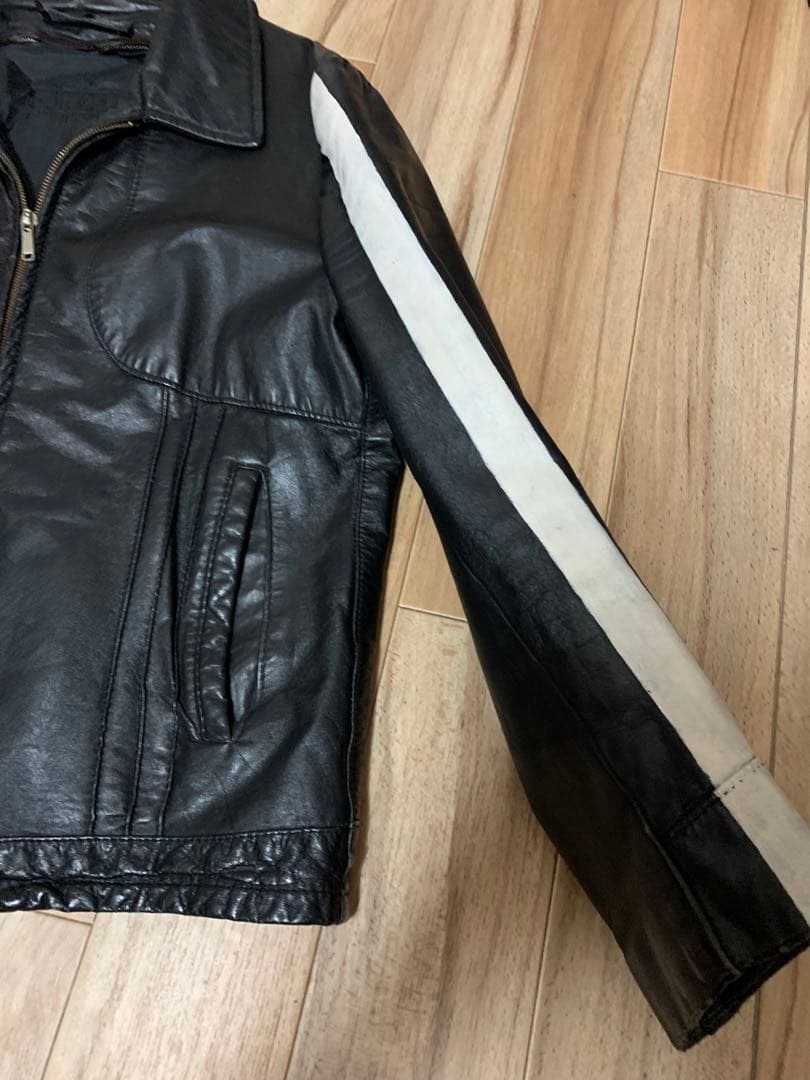【ジェフリービースモール】ライダースレザージャケット　超希少品