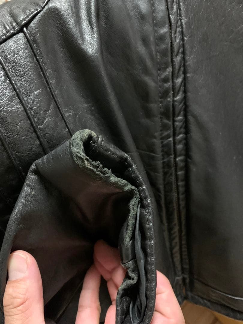 【ジェフリービースモール】ライダースレザージャケット　超希少品