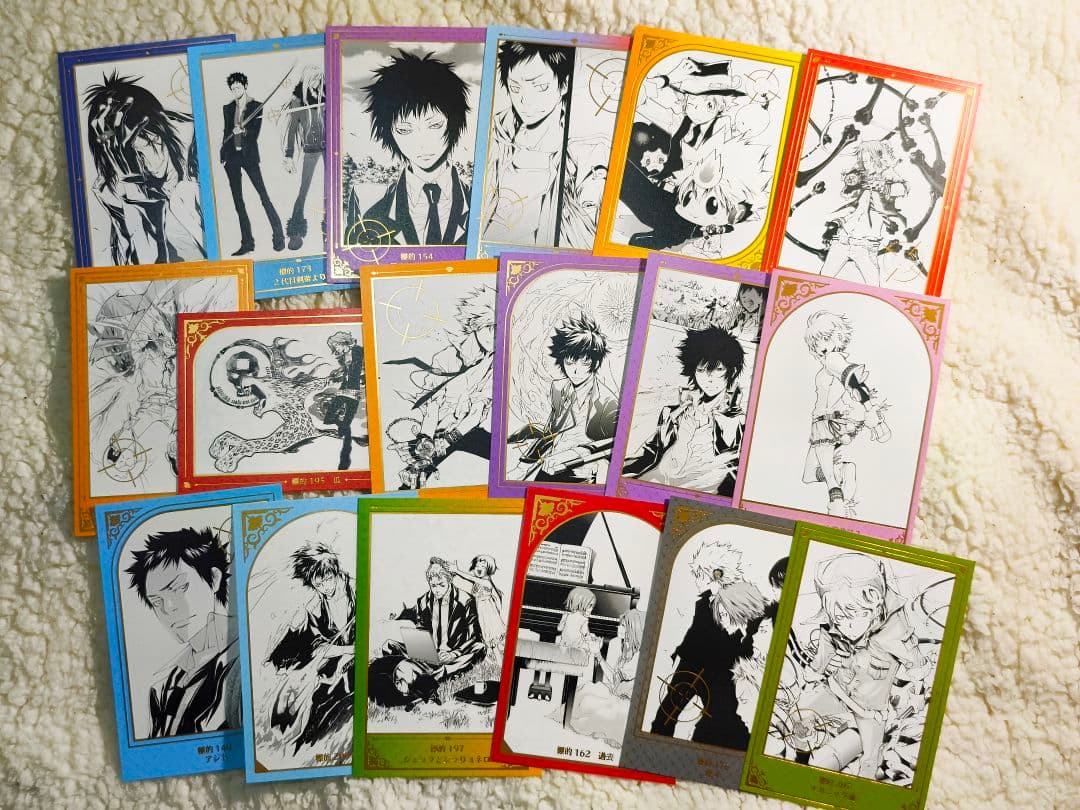 家庭教師ヒットマンREBORN!中国限定 キラピカ ポストカード第３弾全種セット