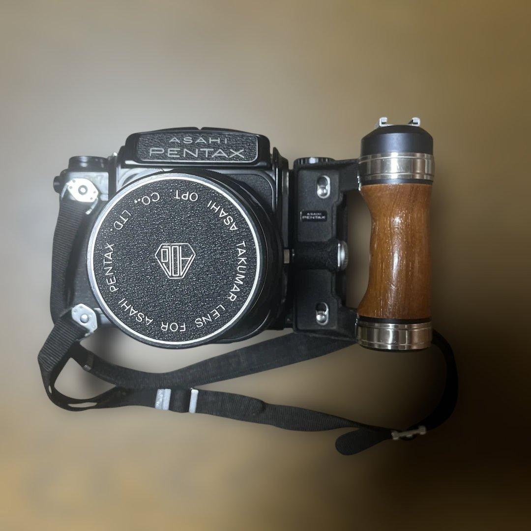 ASAHI PENTAX 中判カメラ TAKUMAR 67 105mm バケペン