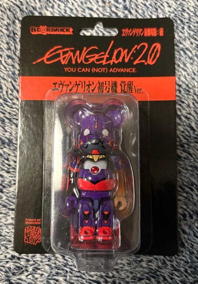 エヴァンゲリオン　初号機　覚醒ver. 100%&400% ベアブリック