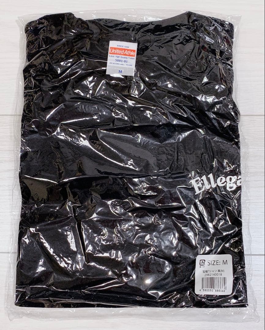 エルレガーデン 宝箱Tシャツ ELLEGARDEN Mサイズ 黒 ライブ バンド