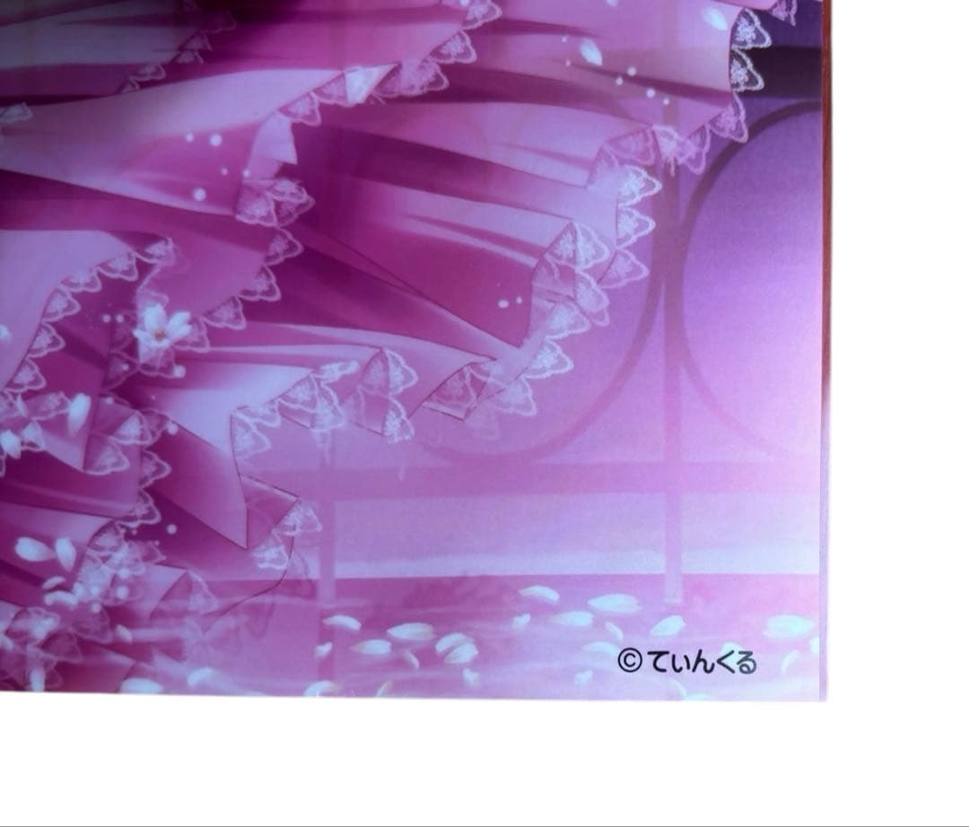 てぃんくる/雪月華舞/クリアポスター