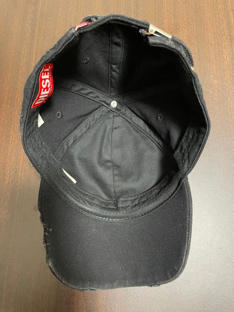 diesel ディーゼル　ベースボールキャップ　ブラック　美品　付属品あり