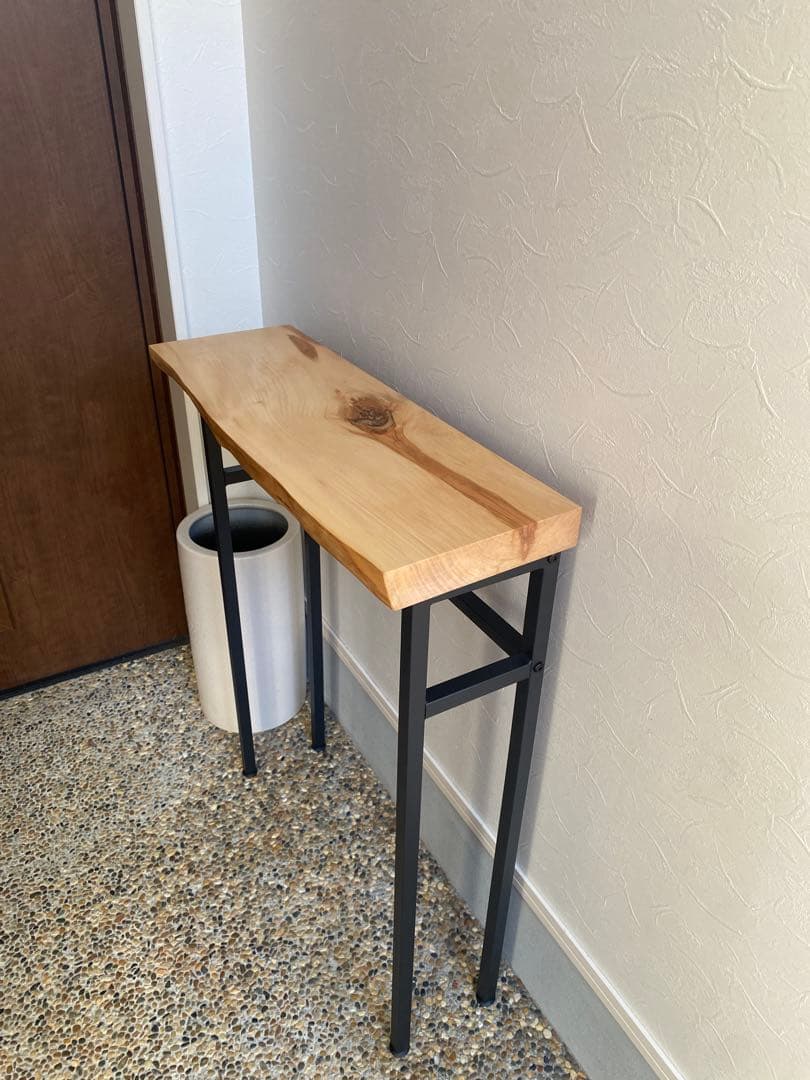 一枚板　コンソールテーブル