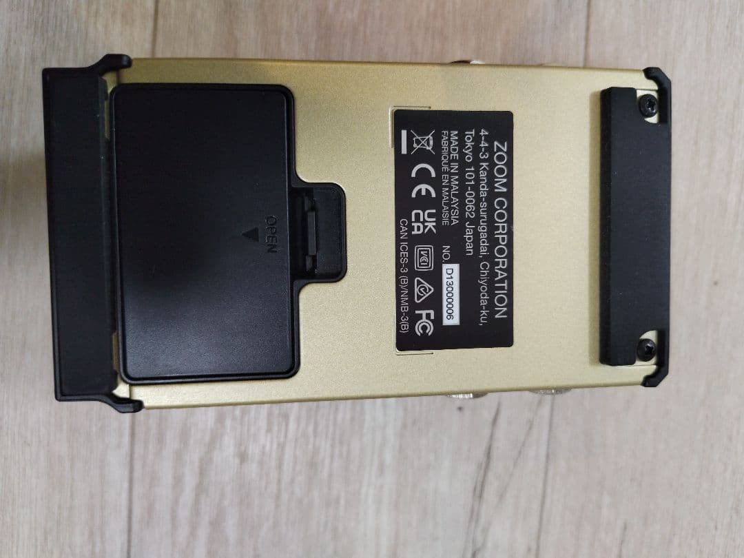 ZOOM MS-80IR+ マルチストンプペダル