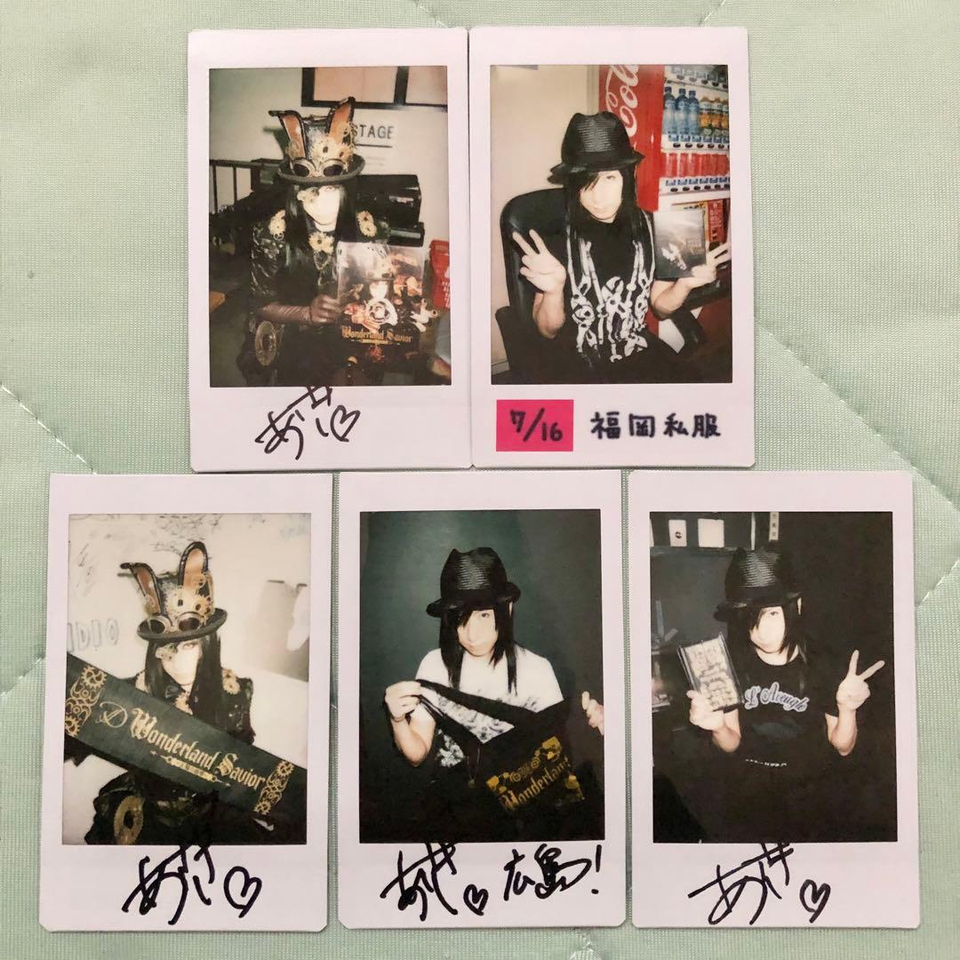 D　ASAGI 浅葱　チェキ　2016年　Wonderland Savior ②