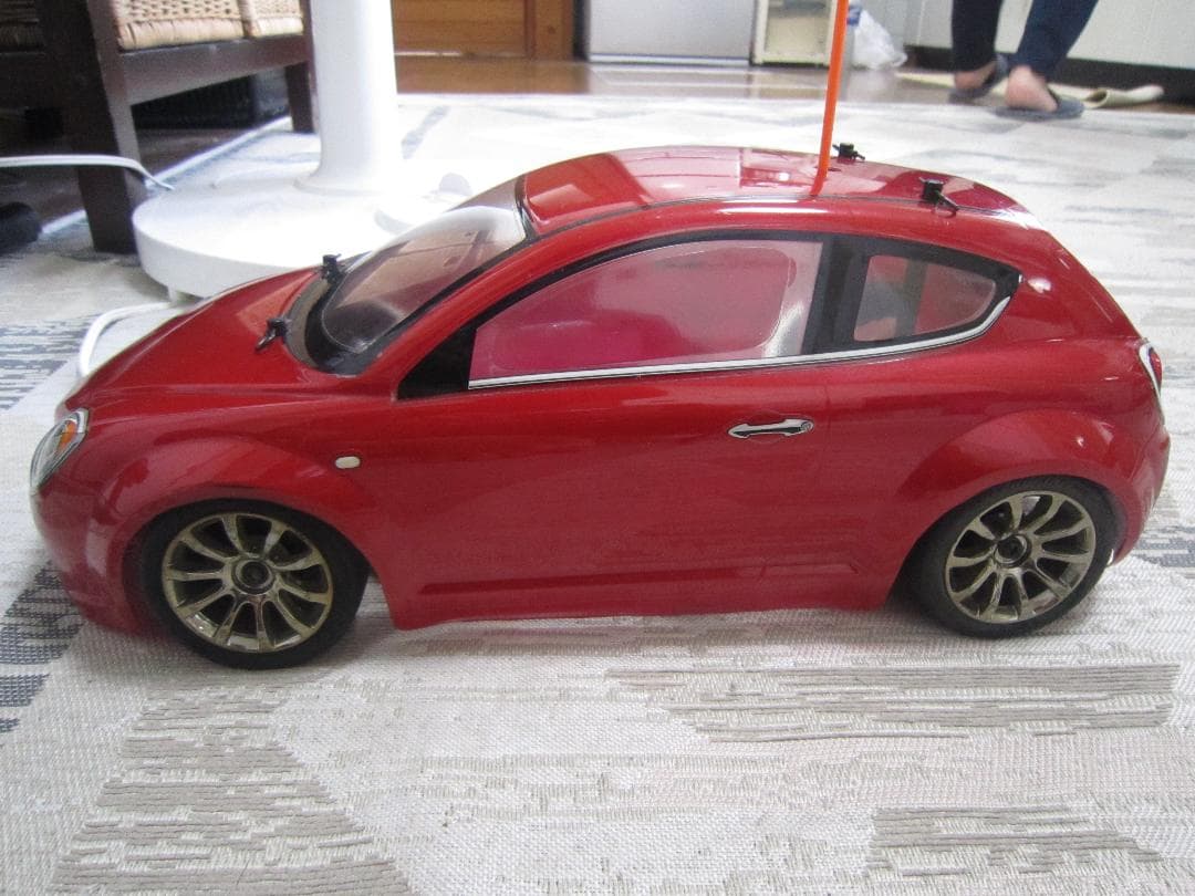 24時間だけ出品 1/10 アルファロメオ ミト スイッチ RTR 完全動作品