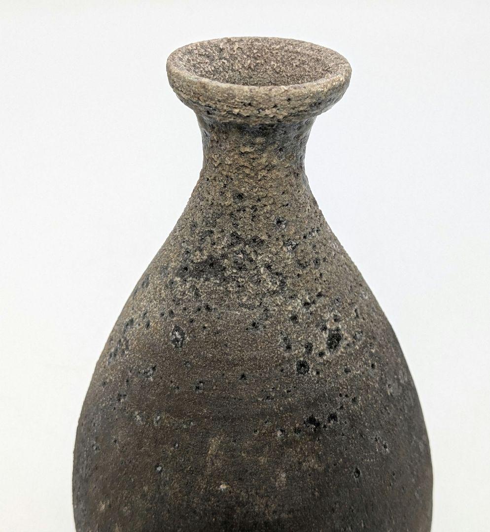 岡山県重要無形文化財 山本出 備前焼 徳利 とっくり 酒器 花器 一輪挿し花瓶