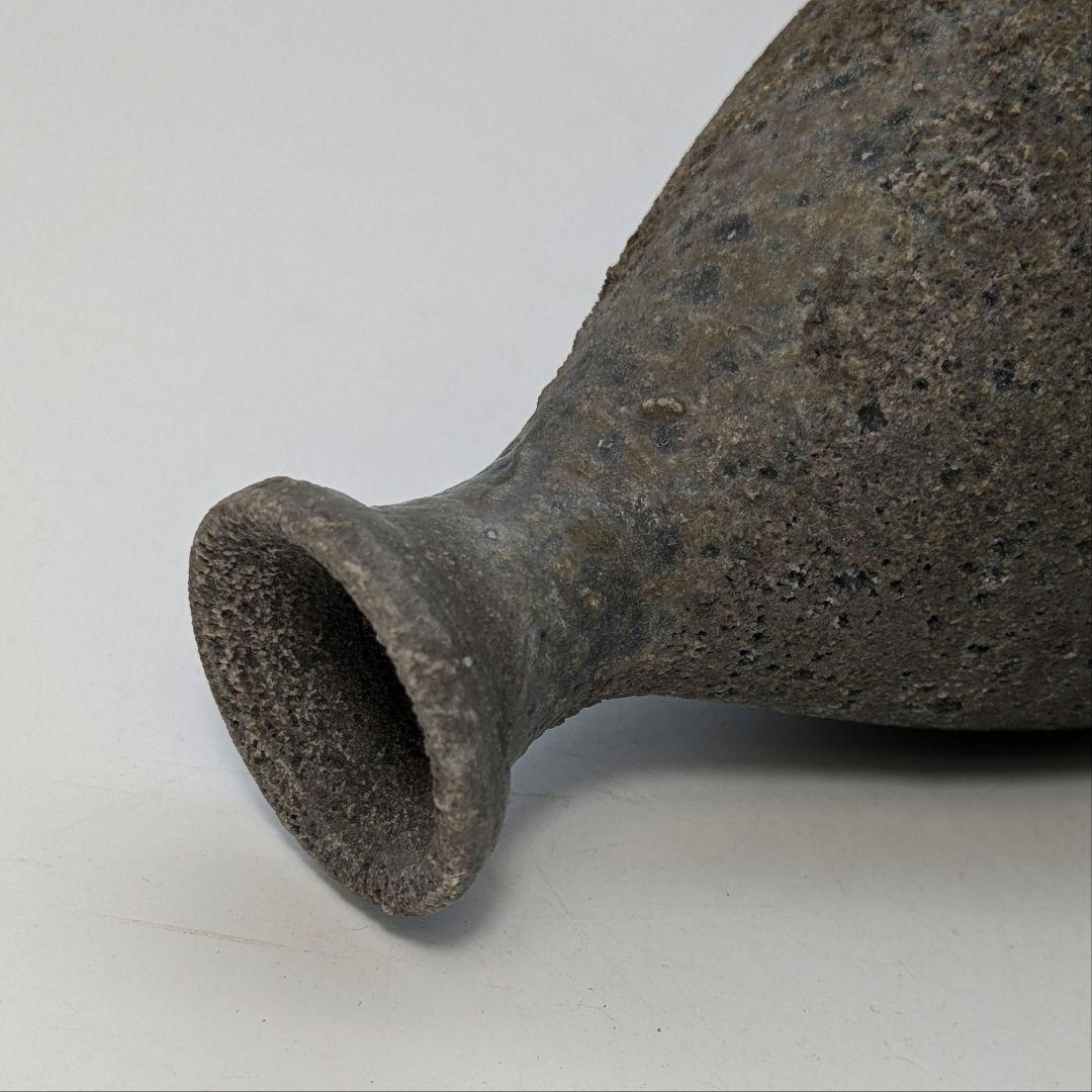 岡山県重要無形文化財 山本出 備前焼 徳利 とっくり 酒器 花器 一輪挿し花瓶