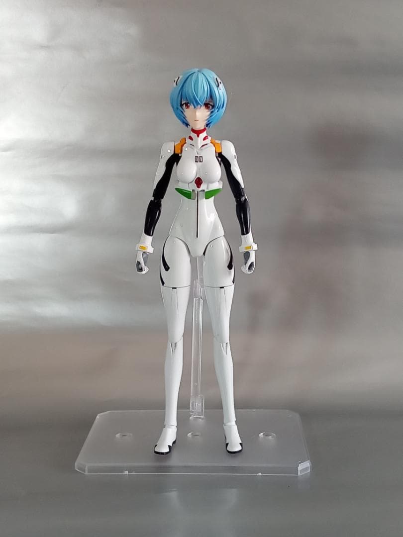 30MP 綾波レイ(プラグスーツVer.) 全塗装完成品　アクションベース付き