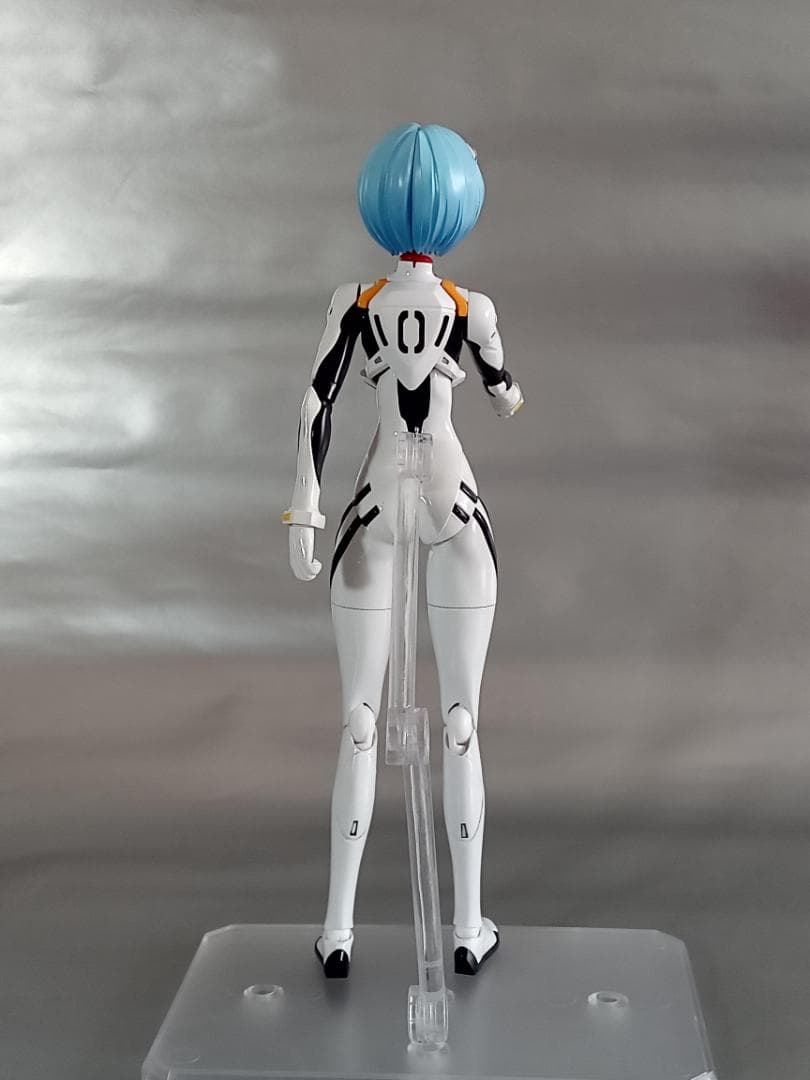 30MP 綾波レイ(プラグスーツVer.) 全塗装完成品　アクションベース付き