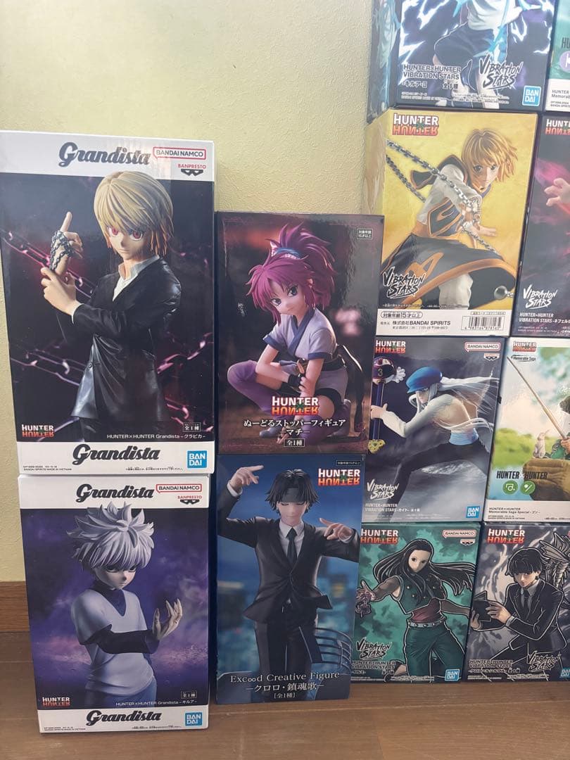 HUNTER×HUNTERフィギア15体