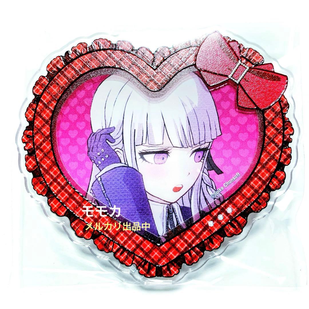 ダンガンロンパ ダンロン ハート型 アクリルバッジ バッジ バッチ 霧切響子