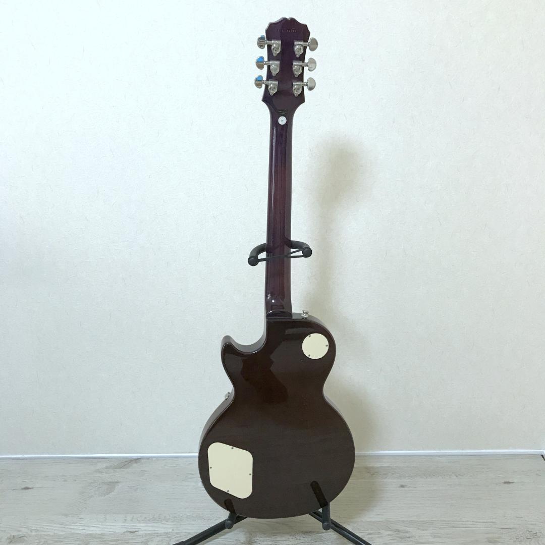 【美品】Epiphone レスポール STANDARD PRO エレキギター 紫