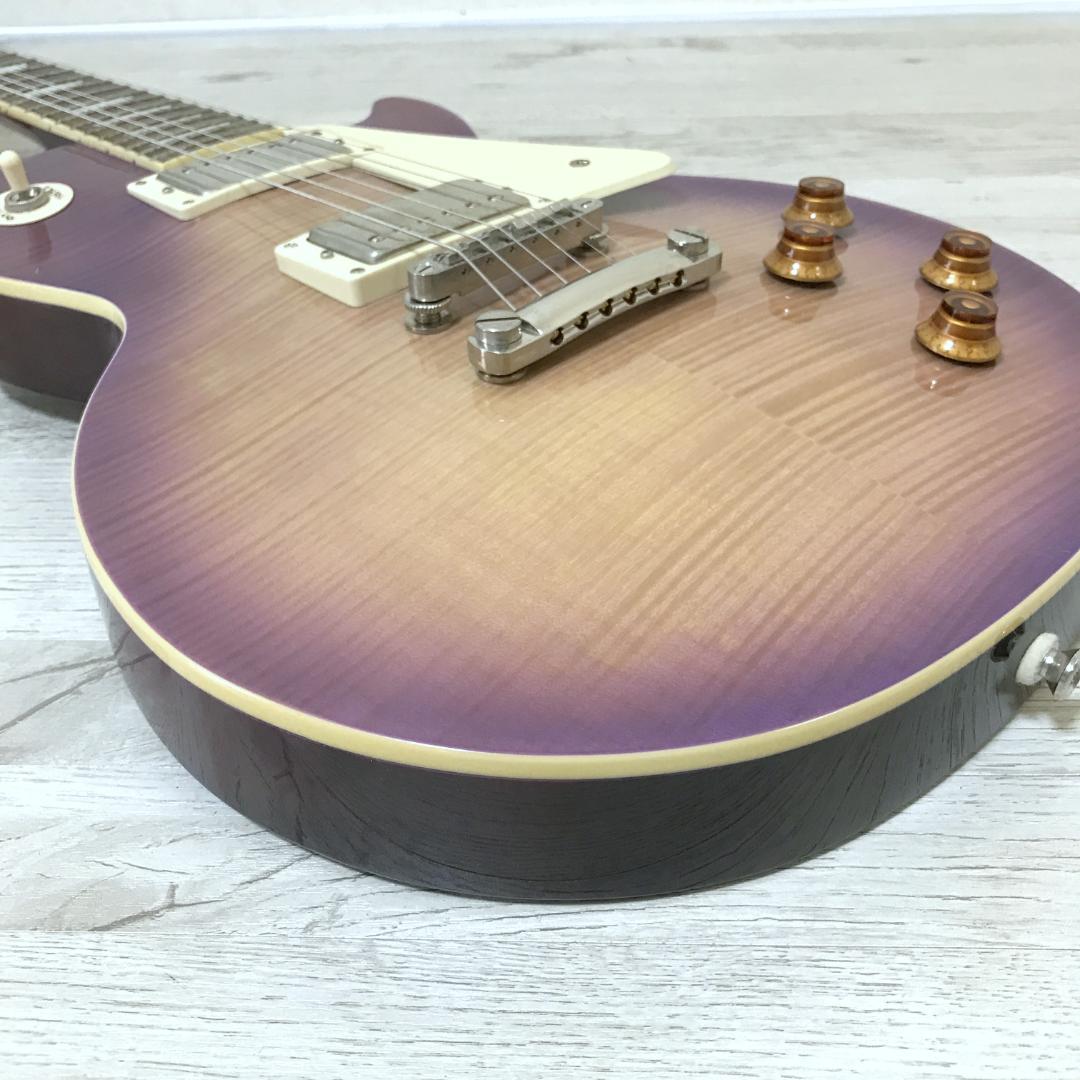 【美品】Epiphone レスポール STANDARD PRO エレキギター 紫