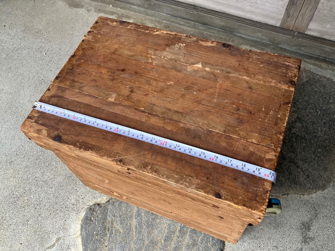 まいまい 木製 茶箱 2個セット　昭和レトロ【お値下げしました】