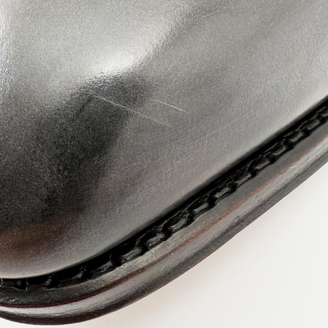 定価20万【極美品】フェラガモ トラメッザ　ホールカット 一枚革 革靴 28㎝